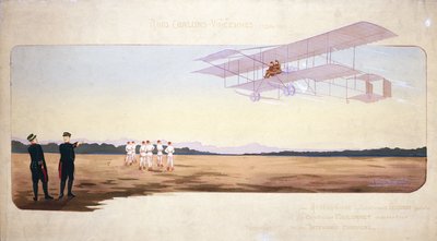 Chalons-Vincennes (Chalons Vincennes) légiverseny, Franciaország, 1910. június 9. alkotó: Unbekannt