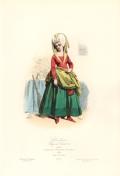 Szobalány, VII. Károly uralkodása alkotó: Unbekannter Künstler