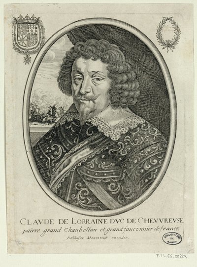 Claude de Lorraine, Cheuvreuse hercege alkotó: Unbekannter Künstler