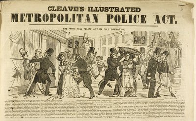 Cleave Illustrated Metropolitan Police Act alkotó: Unbekannter Künstler