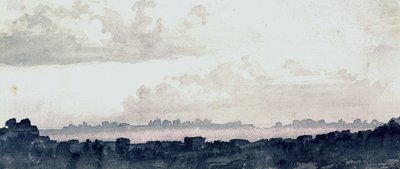 Luke Howard felhőtanulmánya, c 1808-1811 alkotó: Unbekannter Künstler