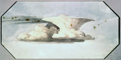 Luke Howard felhő tanulmánya, 1808-1811 körül alkotó: Unbekannter Künstler