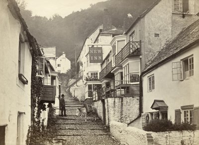 Clovelly, Torridge, Devon, Egyesült Királyság (f/w fotó) alkotó: Unbekannter Künstler