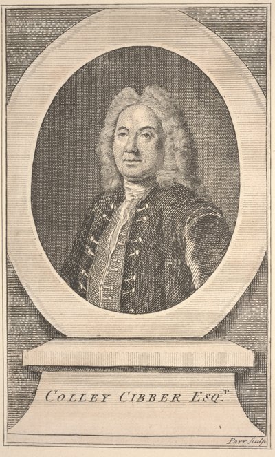 Colley Cibber, Esqr. alkotó: Unbekannter Künstler