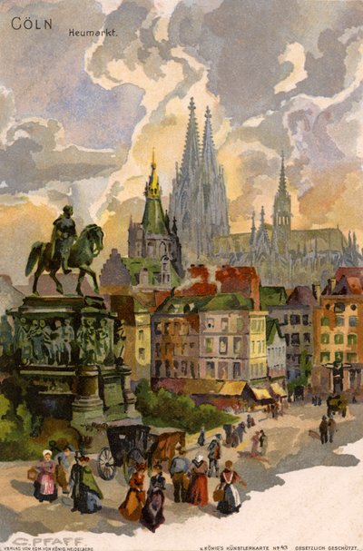 Köln, Németország, 20. század eleje alkotó: Unbekannter Künstler