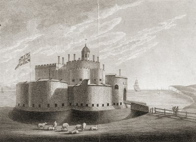 Deal Castle (metszet) alkotó: Unbekannter Künstler