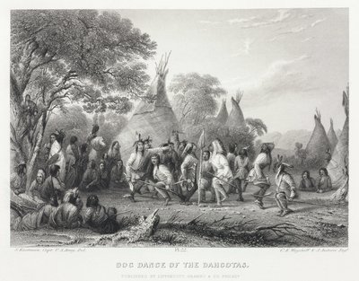 Dog Dance of the Dahcotas [sic], Észak-Amerika alkotó: Unbekannt