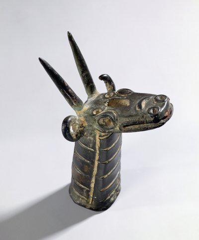 Sárkány, Marduk isten szimbóluma, késő asszír korszak, ie 800-600 körül (bronz) alkotó: Unbekannt
