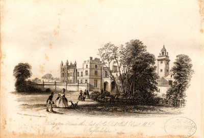 Drayton Bassett - "Drayton Manor" : vonalmetszet alkotó: Unbekannt