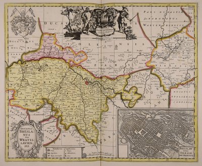 Ducatus Breslanus sive Wratislaviensis alkotó: Unbekannter Künstler