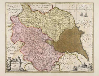 Ducatus Eboracensis anglice Yorkshire alkotó: Unbekannter Künstler