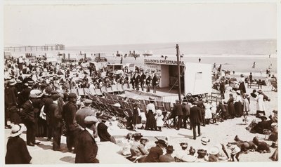 Ellison strandszórakoztatói, 1910 körül alkotó: Unbekannt