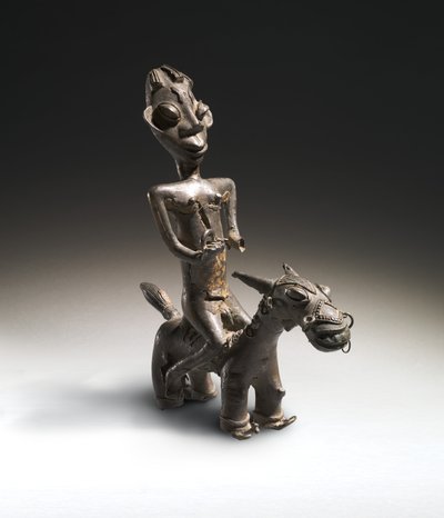 Lovas figura, valószínűleg 1700-as évek alkotó: Unbekannt