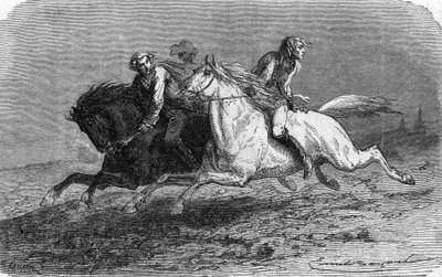 Frederic de Trenck menekülése a lengyelországi Glatz erődből (1746) alkotó: Unbekannter Künstler