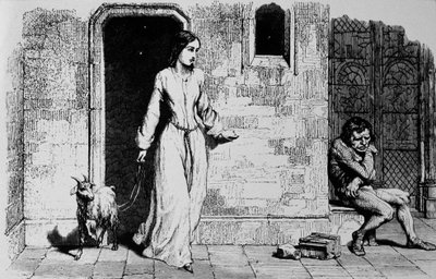 Esmeralda és Quasimodo alkotó: Unbekannter Künstler