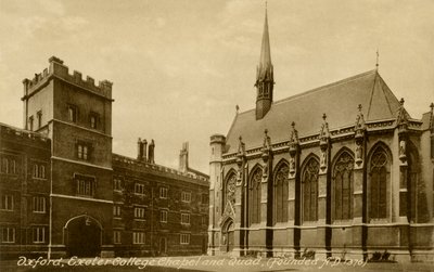 Exeter College, Oxford alkotó: Unbekannter Künstler
