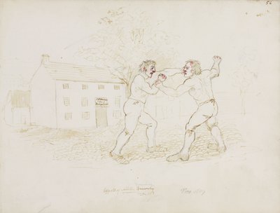 Fighting, Northumberland, 1805-1820 alkotó: Unbekannt
