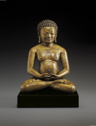 Ülő jógi figurája, esetleg Padampa Sangye, 11-12. alkotó: Unbekannt