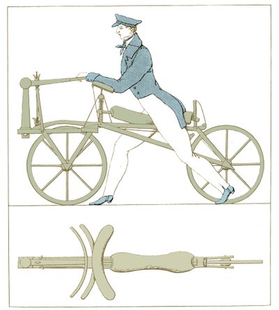 Első dandy-horse alkotó: Unbekannter Künstler