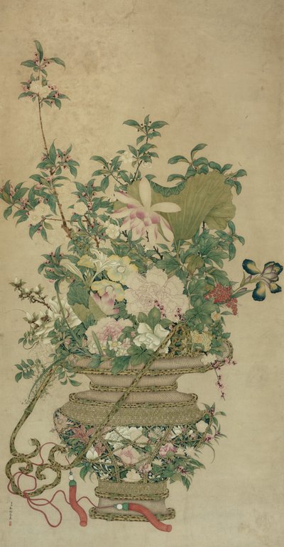 Flowers of the Four Seasons, Qing dinasztia, XVIII-XIX alkotó: Unbekannt