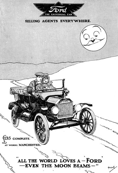 Ford reklám alkotó: Unbekannter Künstler