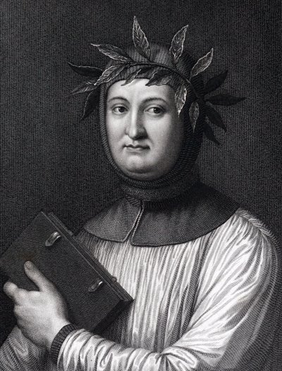 Francesco Petrarca. alkotó: Unbekannt