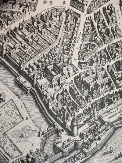 Frankfurti karmelita kolostor 1628 alkotó: Unbekannter Künstler
