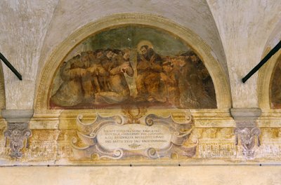 Freskó, Csodák Madonnájának szentélye, Motta di Livenza, Veneto, Olaszország (fotó) alkotó: Unbekannter Künstler