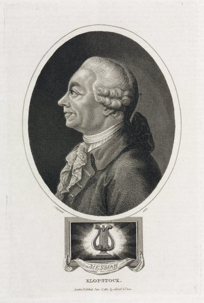 Friedrich Gottlieb Klopstock német költő alkotó: Unbekannt