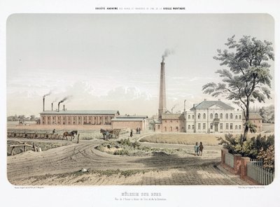 General Industrial Scenes A cink a németországi Mulheim an der Ruhr-ban dolgozik alkotó: Unbekannt