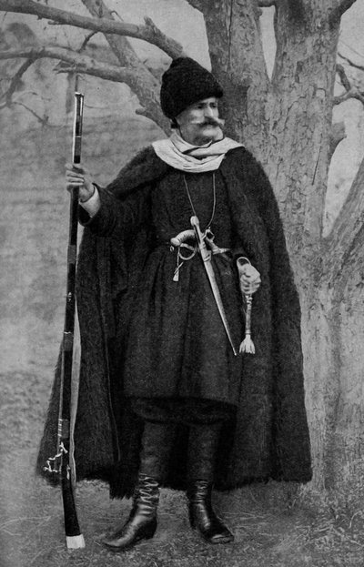 Grúzia. A grúz arisztokrácia tagja. 1920 alkotó: Unbekannt