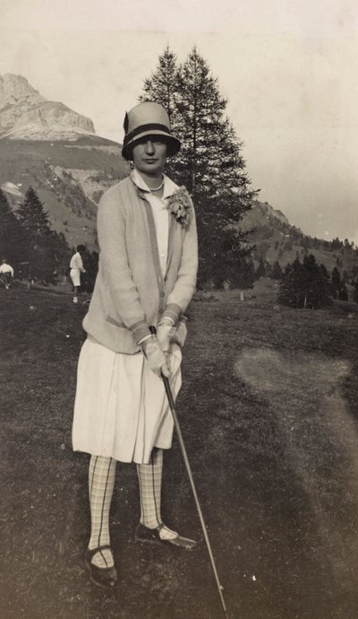 Golfozó a Carezza-tónál alkotó: Unbekannter Künstler