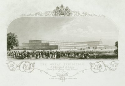 Nagy kiállítás 1851 A Crystal Palace, London alkotó: Unbekannt