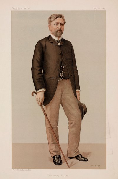 Gustave Eiffel francia építőmérnök alkotó: Unbekannt