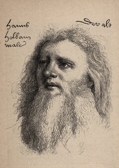 Idősebb Hans Holbein 1460-1524 - Önarckép - Idősebb Hans Holbein - Önarckép. alkotó: Unbekannt