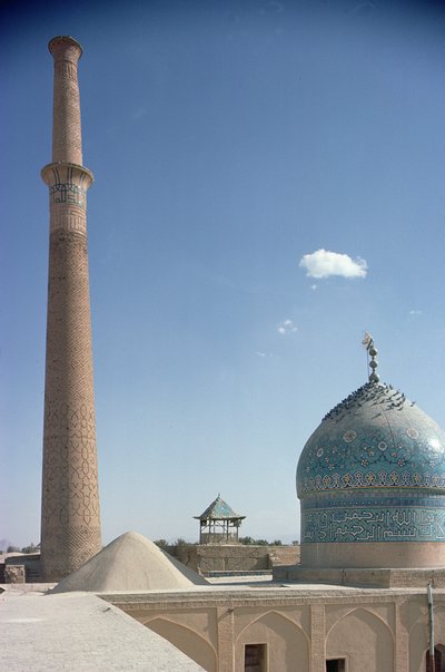 Harun Vilayet kupola és az Ali minaret, valószínűleg a 17. század körül (fotó) alkotó: Unbekannt