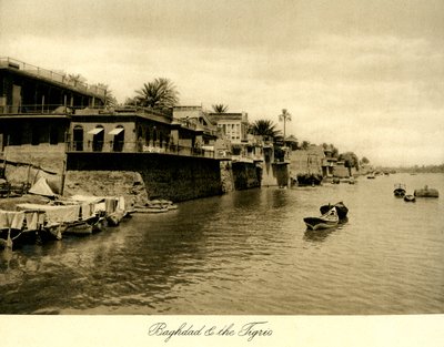 Irak - Bagdad és a Tigris alkotó: Unbekannter Künstler