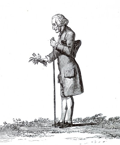 Jean-Jacques Rousseau. alkotó: Unbekannt