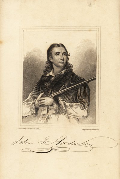 John James Audubon amerikai ornitológus, természettudós és festő alkotó: Unbekannt