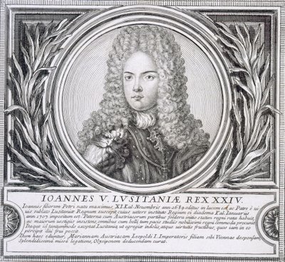 V. János portugál (litho) alkotó: Unbekannt