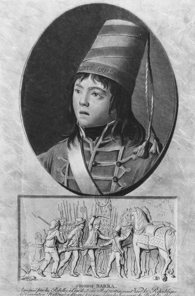 Joseph Bara vagy Barra (1779-1793), francia katona. alkotó: Unbekannt