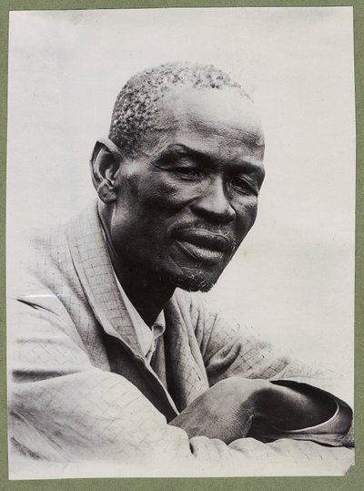 Khama, 1910 körül (zselatin ezüst nyomat) alkotó: Unbekannt