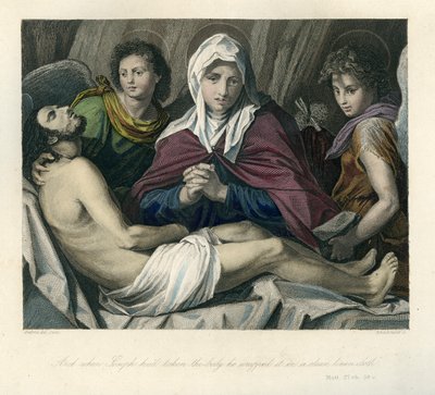 Krisztus siralma - Biblia, Újszövetség alkotó: Unbekannter Künstler