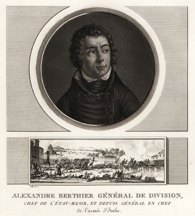 Louis-Alexandre Berthier, Wagram hercege, az olasz hadsereg fővezére alkotó: Unbekannt