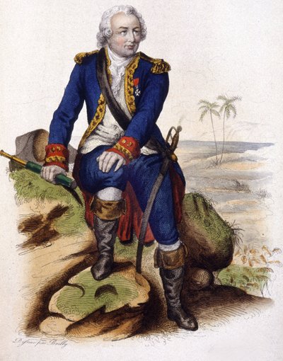 Louis-Antoine de Bougainville alkotó: Unbekannter Künstler