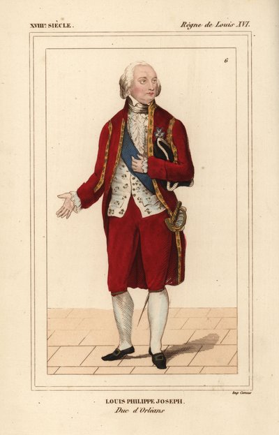 Louis Philippe Joseph, Orleans hercege alkotó: Unbekannter Künstler
