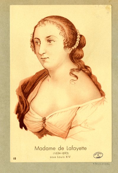 Madame de Lafayette alkotó: Unbekannter Künstler