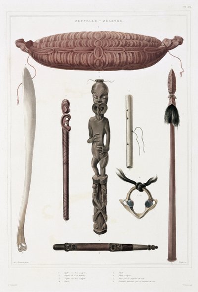 Maori műtárgyak, Új-Zéland alkotó: Unbekannt