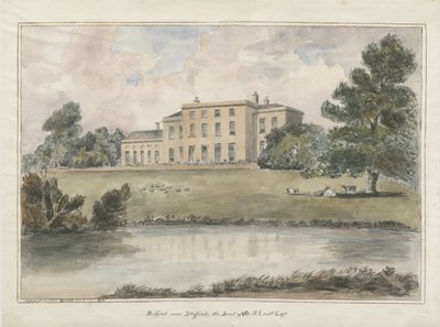 Milford-ház: vízfestmény, 1848 alkotó: Unbekannt