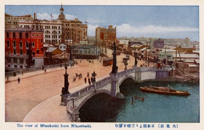 Mitsukoshi a Nihonbashi, Tokyo, Japánból alkotó: Unbekannter Künstler